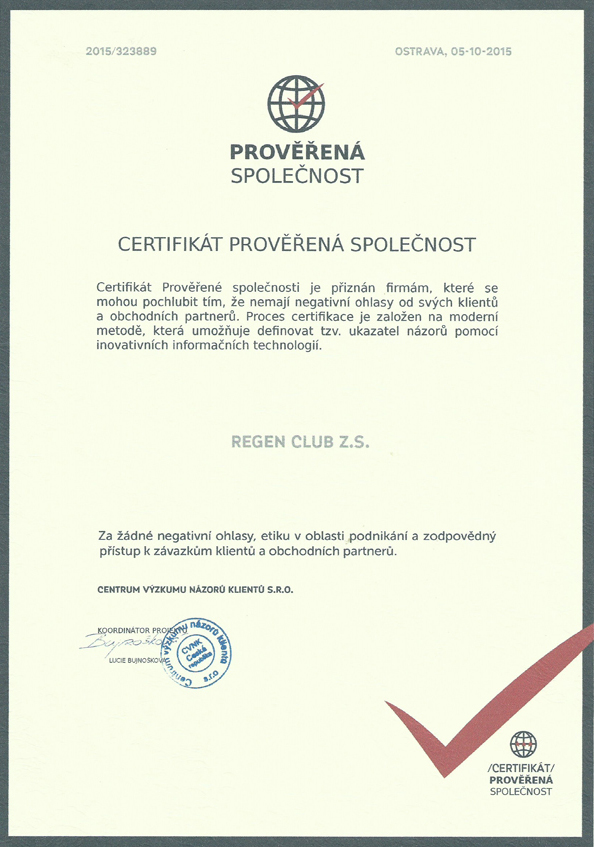 Prověřená společnost
